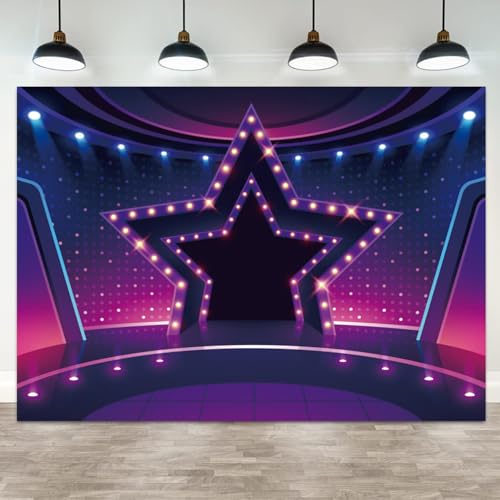 Bannière de photographie pour anniversaire rockstar et fête d'enfants