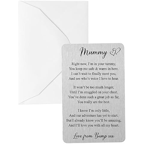 Personalised Metal Wallet Card for Mums Cover