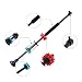 WINGS Sporting Blowgun 18 Inch .40c Blow Dart Gun with 30 Darts & Tactical Peep Sight Black Blow Gun 18 Inch