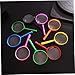 Ipetboom 15Pcs Boy Girl Handheld Magnifying Glasses Portable Optical Magnifiers for Reading and Exploration Colorful Toys for Boys and Girls Party Favors