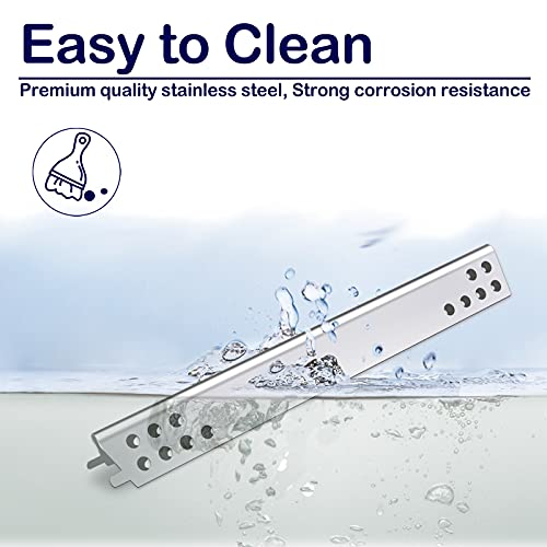 Youfire Heat Plate Shield 17" Burner Cover Grill Replacement Parts For Char-Broil Performance 4-Burner 463335517, 463361017, 463673017 Gas Grill, Set Of 4 Stainless Steel Heat Tent G470-0004-W1 #TOP2