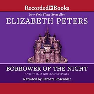 Borrower of the Night Audiolibro Por Elizabeth Peters arte de portada