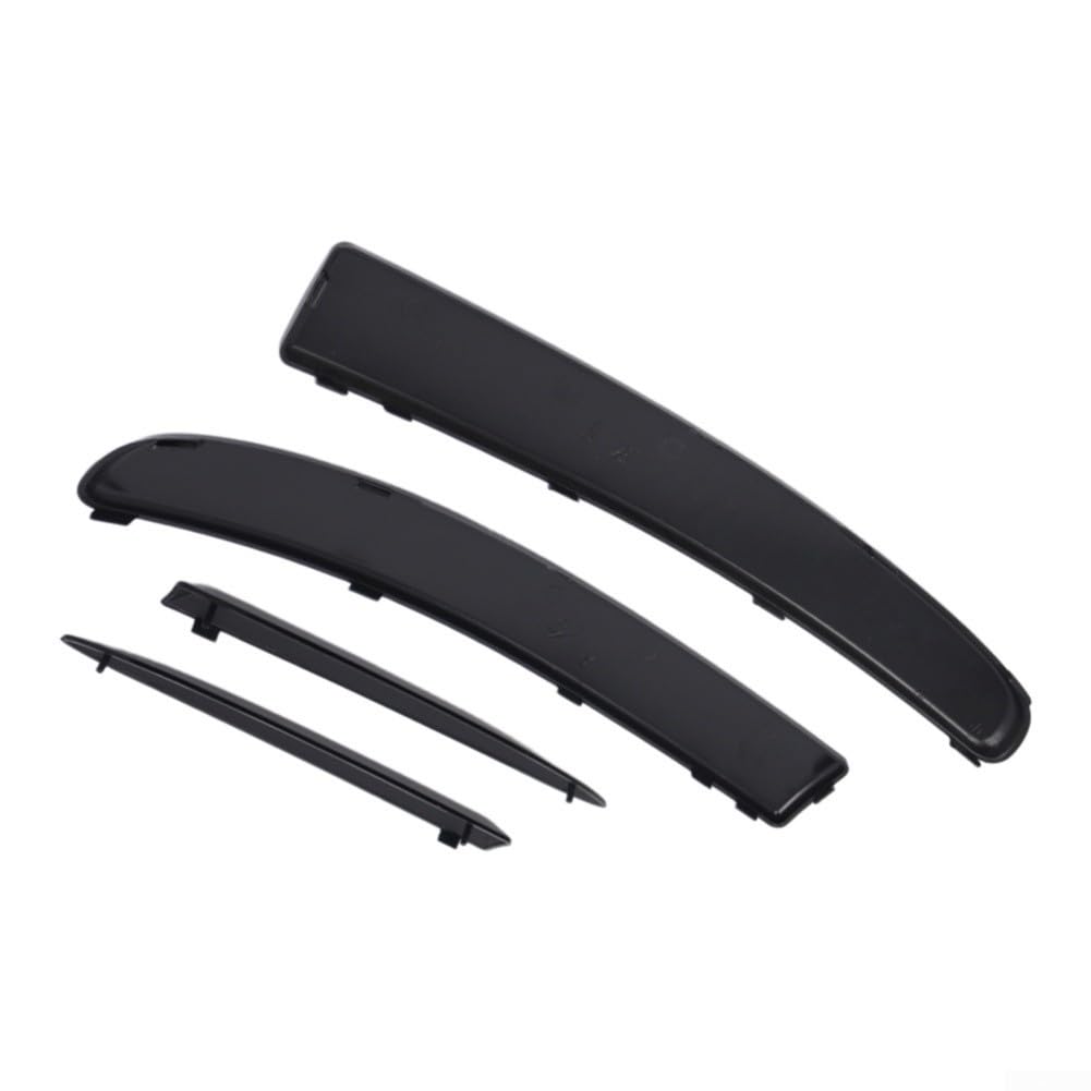Set di modanature per paraurti anteriore per Fiat 500 2007-2015, 4 pezzi