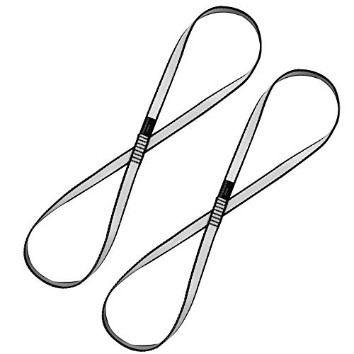 KIKIGOAL 18MM Nylon Sling Runner 23KN CE2008/EN566 Rock Webbing Straps for...