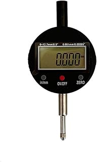 ANNESEY Indicadores Digitales, 0-12,7/25,4/50,8 mm, resolución 0,01/0,001 mm, métrico/Pulgada(0-25.4 0.01mm)
