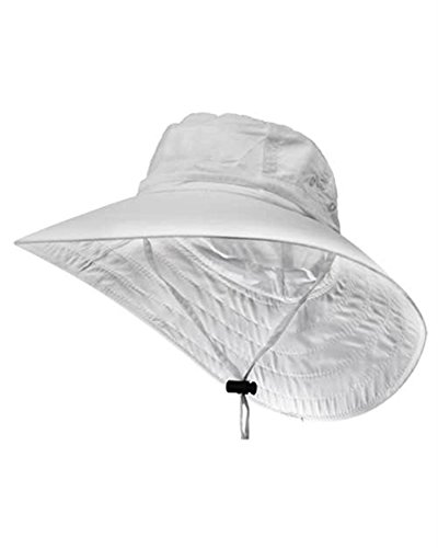 Sun Protection Zone Unisex Booney Hat (White)