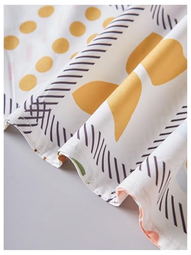 Floerns Women's Summer Boho Spaghetti Strap Maxi Dresses Shirred Beach Dress Flowy Sundress4