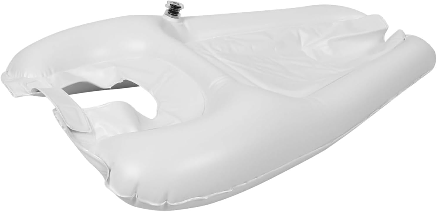 Hair Wash Tub Inflatable Shampoo Tray Hair Washing Sink Home Bedside Cleaning Supply for Elderly Seniors Bedridden Handicapped Hair Wash Tray