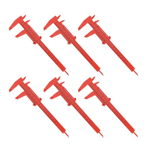 6 PCS Vernier Caliper͈0-150mmc[ItBXpíAWG[ɓKĂ܂