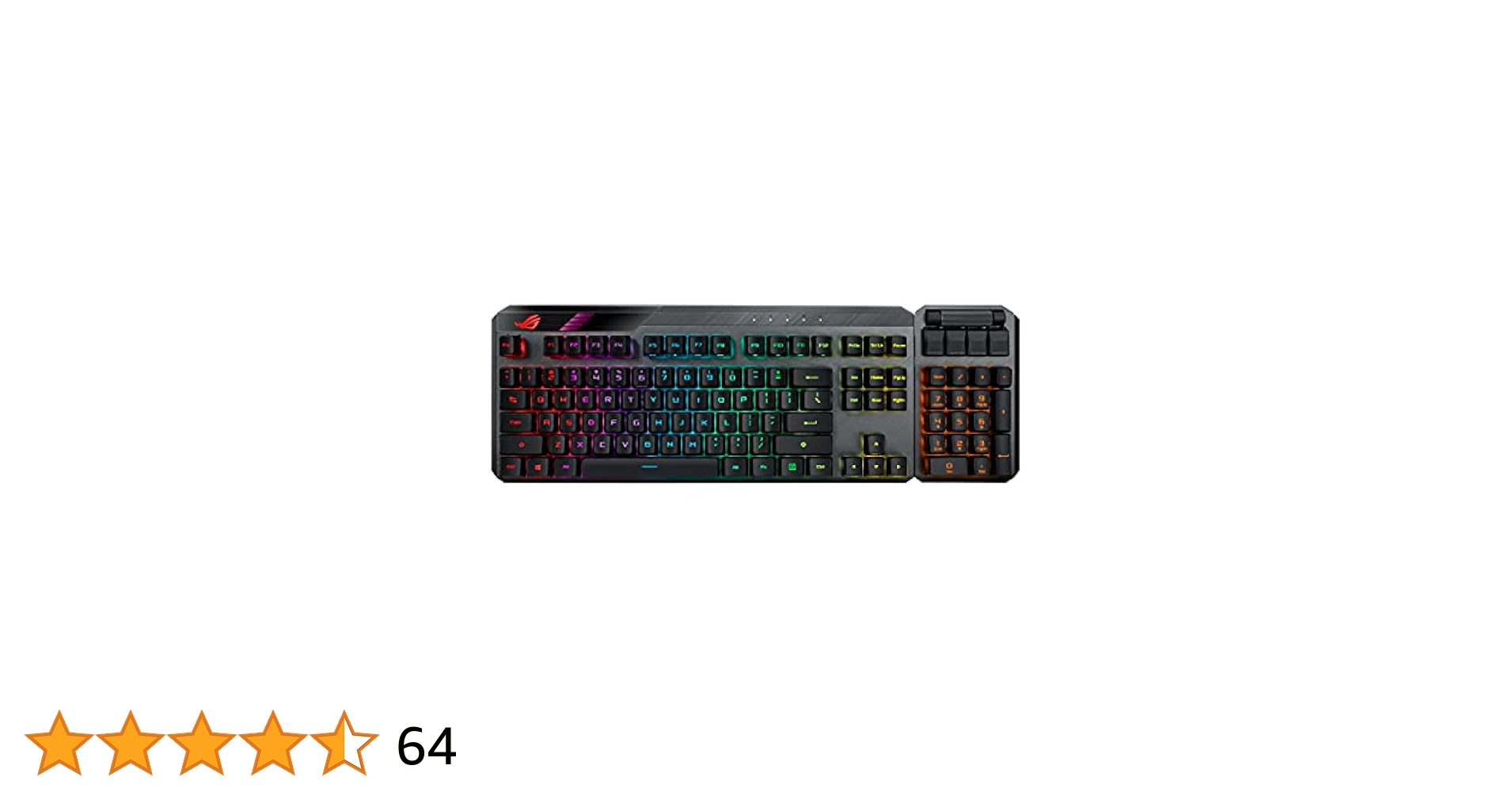ASUSTek ゲーミングキーボード ROG Claymore II 【美品】 ROG Claymore II Gaming Keyboard | Aura RGB | Gaming