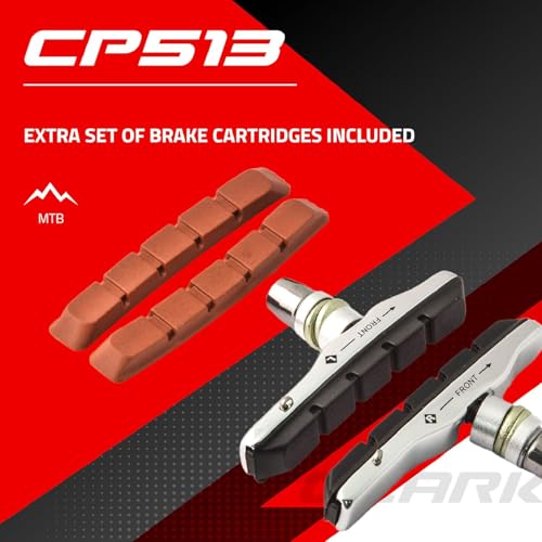 Clarks CP513 MTB V-Brake Brake Pad w/Insert4