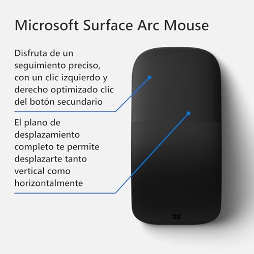 Microsoft Surface ARC Mouse con plano de desplazamiento táctil completo y conexión Bluetooth 7