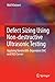 Produktbild Defect Sizing Using Non-destructive Ultrasonic Testing: Applying Bandwidth-Dependent DAC and DGS Curves