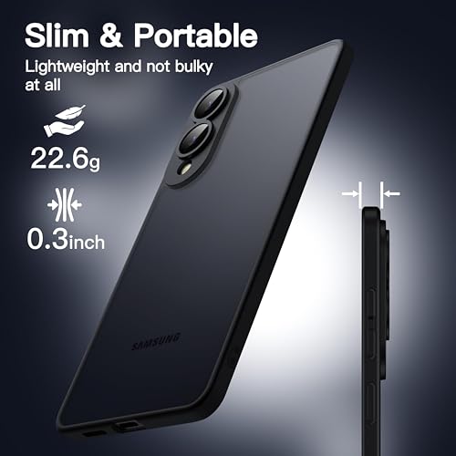 Image of Case Cover for Samsung Galaxy S25 Edge 5G (2025) (Translucent Black)