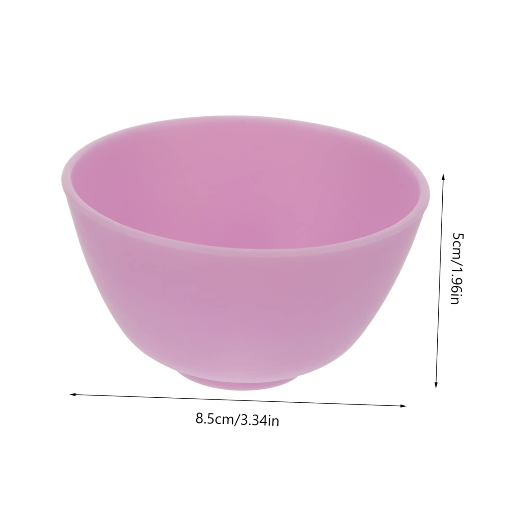 OHPHCALL Silicon Bowl for Mask 5pcs Mask Diy Tools 10pcs Stirring Rod Mixing Bowl Set Random Color