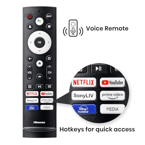 Image of Hisense 126 cm (50 inches) Tornado 2.0 Series 4K Ultra HD Smart LED Google TV 50A7H (Metal Gray)