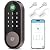 Keyless Entry Fingerprint Deadbolt Smart Lock: Sifely Digital Front Door Keypad with App Control, Electronic/Electric Deadbolt with Fingerprint & Code Access, Auto Locking, Easy to Install (Bronze)