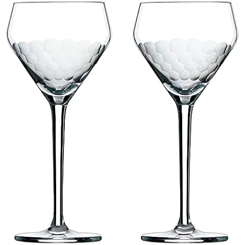 Amehla Teardrop Nick and Nora Cocktail Glasses Cover
