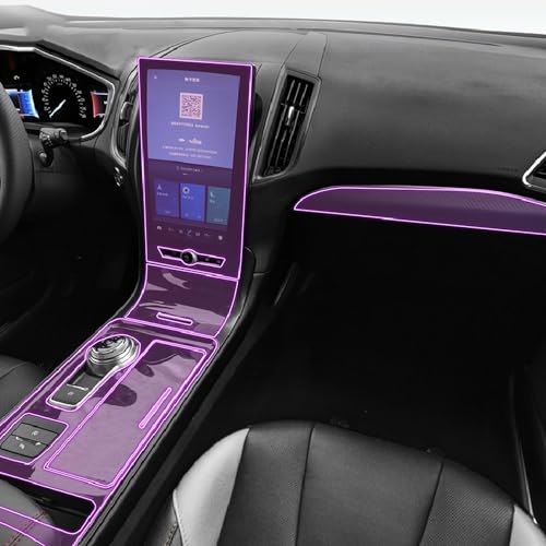 Film navigation GPS Ford Edge stline 2019-2023 protection écran tactile TPU JCAKES