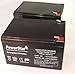 PowerStar AGM1212-2Pack-54 12V, 12Ah Fits Replaces - UB12150F2 12V, 15Ah Battery