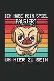  Ich Habe Mein Spiel Pausiert Um Hier Zu Sein: Nützliches Notizbuch A5 (6x9\