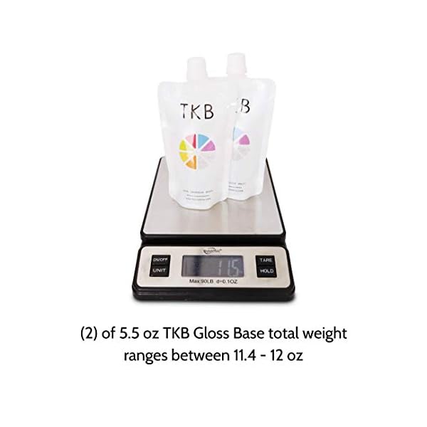 TKB-Lip-Gloss-Base-Clear-Versagel-Base-for-DIY-Lip-Gloss-Made-in-USA-11-oz-2-of-55-oz-bags-Mineral-Oil-Free-137oz TKB Versagel Lip Gloss Base | Clear , Made in USA 11 oz (2 of 5.5 oz bags) Mineral-Oil-Free (width=