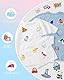 60 Stück Patches zum Aufbügeln, Aufnäher Patches, Bügelflicken Kinder, bestickte Aufnäher, DIY Aufnäher zum Aufbügeln Zufällig Flicken, bügelbilder für textilien, für Rucksäcke Hosen Kleidung Hüte