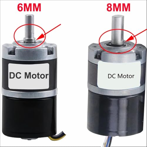 Moteur planétaire sans balais 12V à couple élevé et vitesse réglable - 4