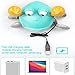 ZONICE Green Crawling Crab Baby Toy with Music and LED Light Up for Kids, Toddler Interactive Learning Development Toy with Automatically Avoid Obstacles, Build in Rechargeable Battery