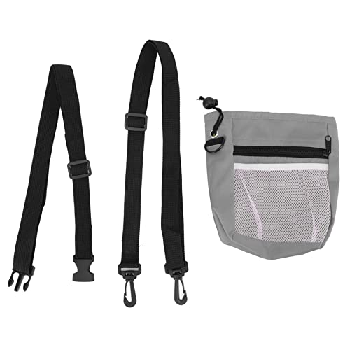 GLOGLOW Saco de treinamento de cães, clipe de cinto de metal resistente de grande capacidade, bolsa
