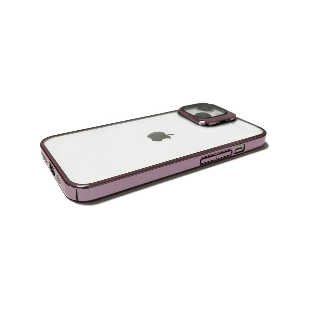 Amazon.co.jp: iPhone15ケース レンズカバー付き スタンド メタリック 