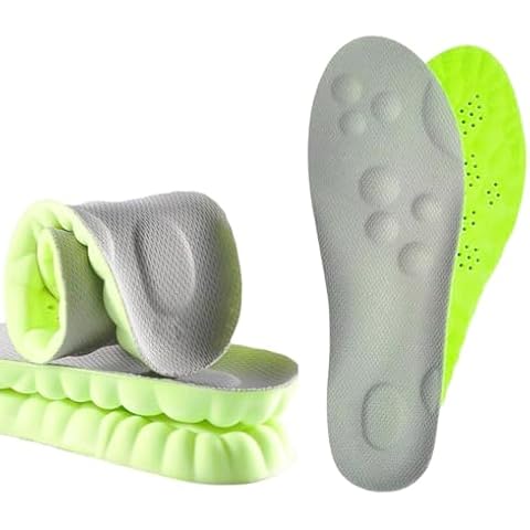 3D Sneaker Insoles Memory Foam Replacement Insoles with Excellent Shock Absorption and Cushioning for Men and Women Comfortable Feet Relief Insoles (Men US 7.5-10 Women US 8-11, 1 Pair) Cover