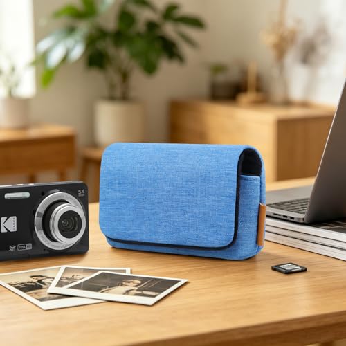Funda para cámara Kodak PIXPRO FZ55 Azul miniatura 7