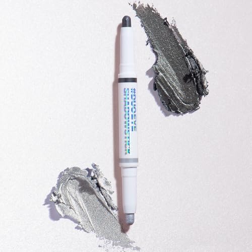 Sombra em Bastão Dupla Cinza Chumbo e Prata Larissa Manoela By Océane - Duo Eyeshadow Stick Moonligh
