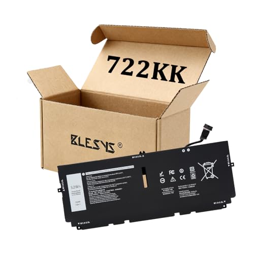 Batterie pour Dell XPS 13 9300 9310 9380 BLESYS 722KK de rechange