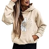  Fashion You Want Damen Pullover Sweatshirt 100 Baumwolle Damen Hollister Damen Hoodie weiß ck Damen Jacke Jacke Damen only Mantel Basic Langarmshirt Damen Set weihnachtsmotiv Oberteile