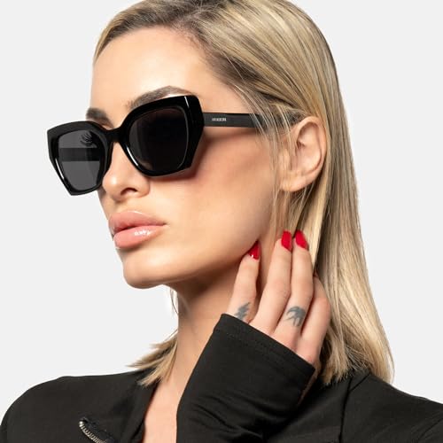 Latenzazero Occhiali Da Sole Paradigm Donna Acetati UV400 (Resonance Black) - 5