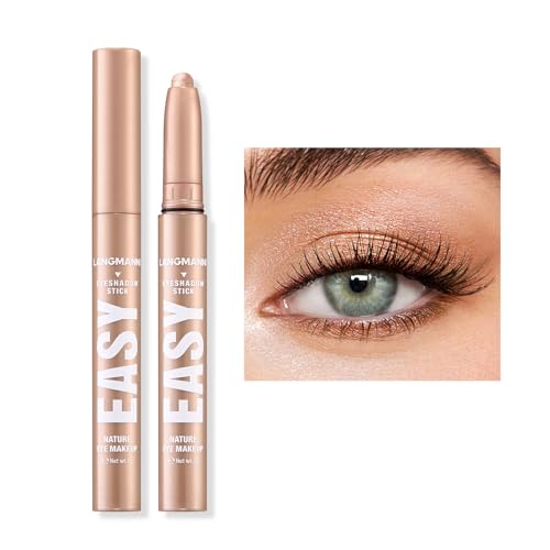 Sombras de ojos en barra, delineadores resistentes al agua y de larga duración, sets de sombras de ojos mate cremosas, sombras de ojos con brillo natural, los mejores regalos para mujeres (#8)