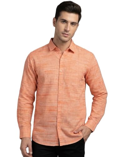 Image of Men's Pure Cotton Khadie Shirt Regular Fit Casual Formal Wear