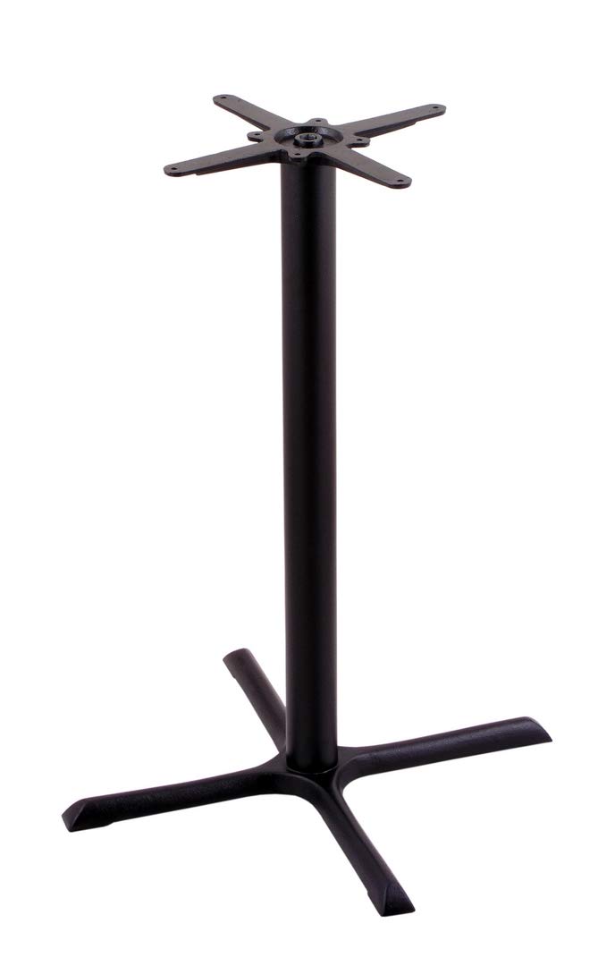 Holland Bar Stool Co. 211-30 Table Base, Black Wrinkle
