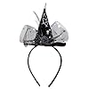 Wicked Costumes Mini Witches Hat on Headband Fancy Dress Costume Accessory #1