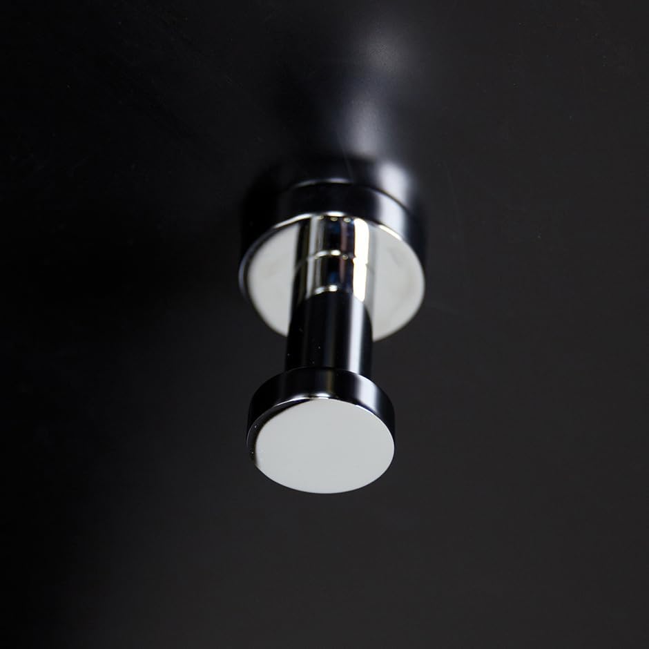 Lacava: 0213-CR - Wall-mount robe hook made of chrome plated brass. Diam: 1 5/8", D: 2 1/4". - Polished Chrome