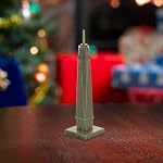 COHEALI World Trade Center Statue Metal New York Building Replica Sculpture Desktop Retro Tourist Souvenirs Collectible Figurines for Home Office 11cm - Image 4