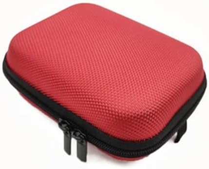 Hard Case Travel Carrying Protector Bag for Gameboy Advance SP GBA SP Console Carry Protective Storage Bag (Red) - Image 2