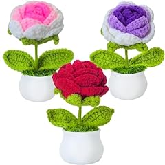 Red & Purple & Pink Single Head Rose