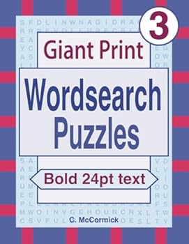 Paperback Giant Print Wordsearch Puzzles Volume 3 Book