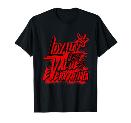 Retro Red Thunder 4s Tee Loyalty Out Value 4 Red Thunder T-Shirt