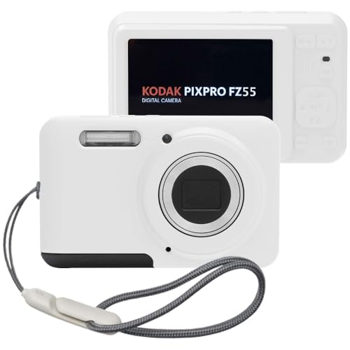 Silicone Case for KODAK PIXPRO FZ55 (White)