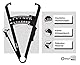 Cravallo® Caliper I Körperfettmessgerät I Fettmesszange I Fettzange I Fettmesszange I KfA-Zange I Body Fat Measure I Unkompliziert und mit Video Anleitung I Körperfettmesser zum messen von Körperfett