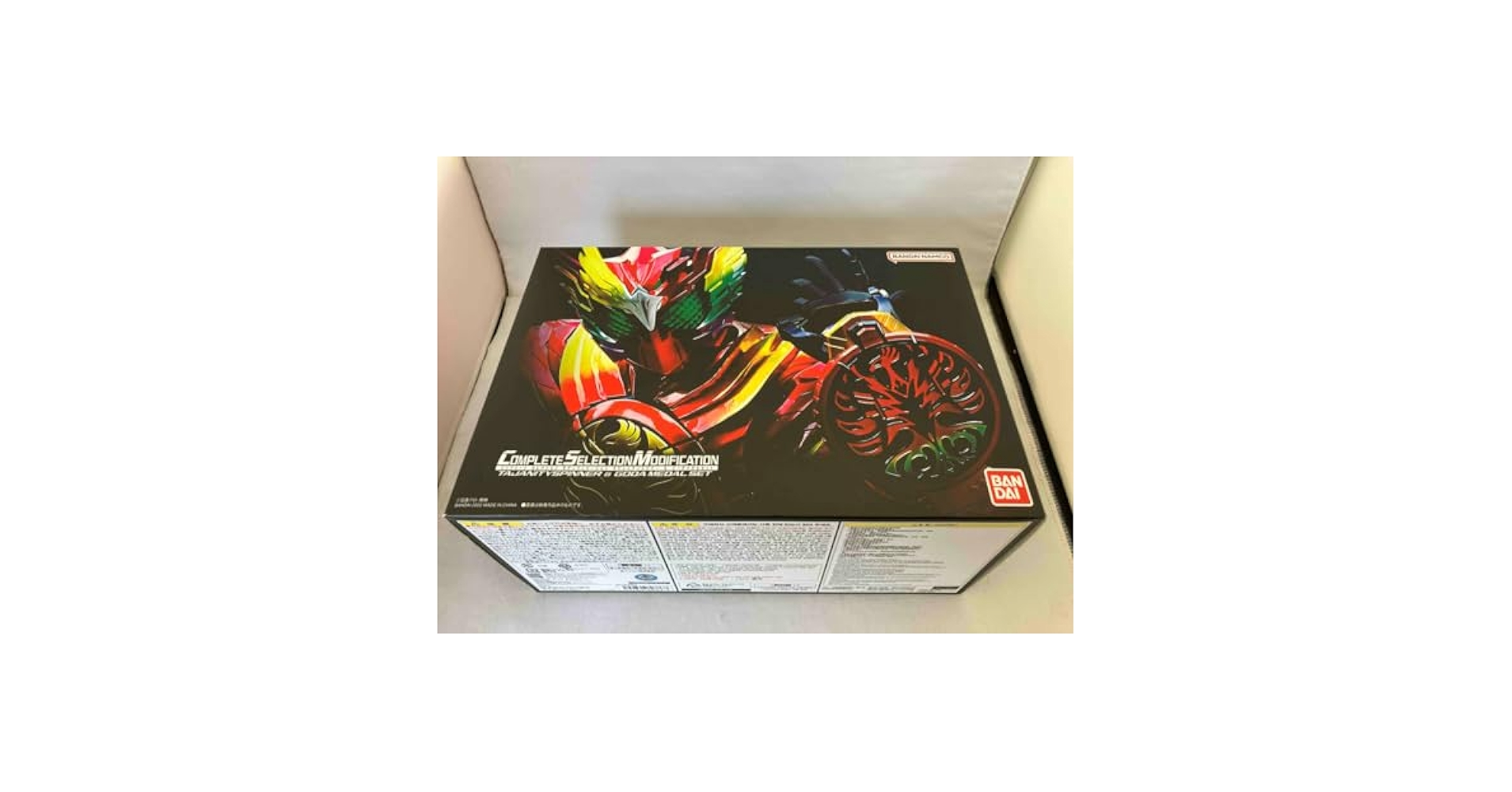 BANDAI - M2005 CSM タジャニティスピナー&amp;ゴーダメダル 新品 BD DVD無し Amazon | CSM タジャニティスピナー&ゴーダメダルセット 仮面